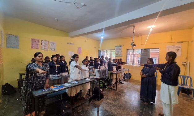 BGS Medical College & Hospital Conducts Comprehensive School Health Education and Health Screening Camp at Government High School, Arasinakunte