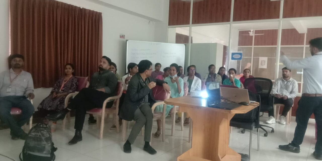 BGS Medical College and Hospital Enhances Digital Health Infrastructure through HMIS and U-WIN Training