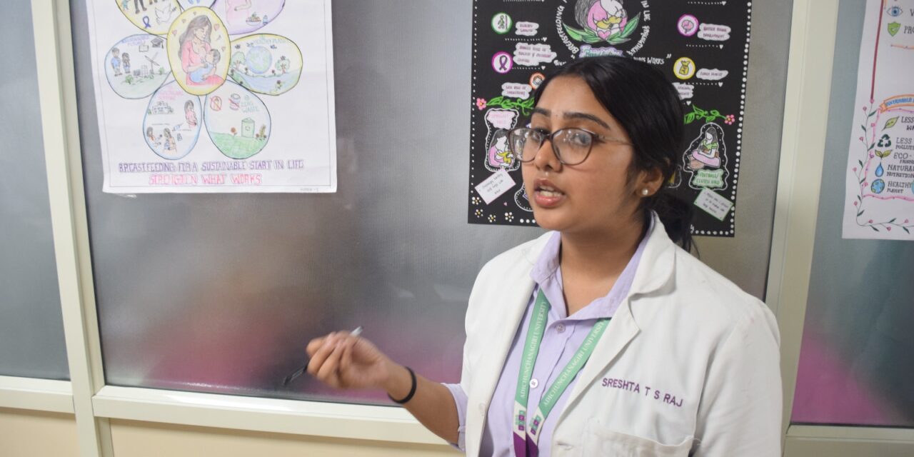 BGS Medical College Celebrates World Breastfeeding Week with Student Competitions and Community Outreach
