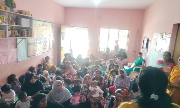 Department of Community Medicine Conducts World Breastfeeding Week Awareness Programme at Soluru Kote Anganwadi Kendra
