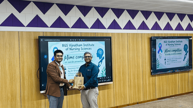 BGS Vijnatham Institute of Nursing Sciences conducted World Suicide Prevention Day 2026