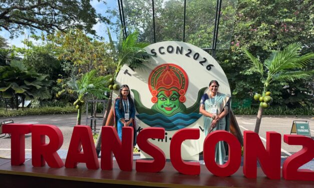 Dr. Aishwarya V from BGS MCH represented the institution at TRANSCON 2026