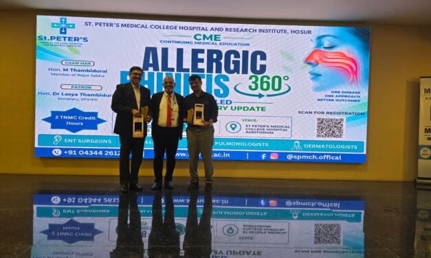Dr. (Major) Nikhil S. Bhardwaj Represents BGS MCH at Allergic Rhinitis 360 Multidisciplinary ENT Update