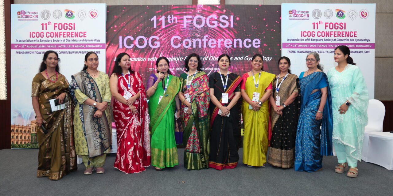 Dr. B. Shilpa Shivanna Represents BGS MCH at the 11th FOGSI–ICOG Annual Conference in Bengaluru