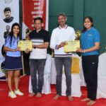 Dr. Jyothi & Dr. Aditi Gaonkar from BGS MCH – Medical Professionals Showcase Athletic Excellence at IMA State-Level Badminton Tournament