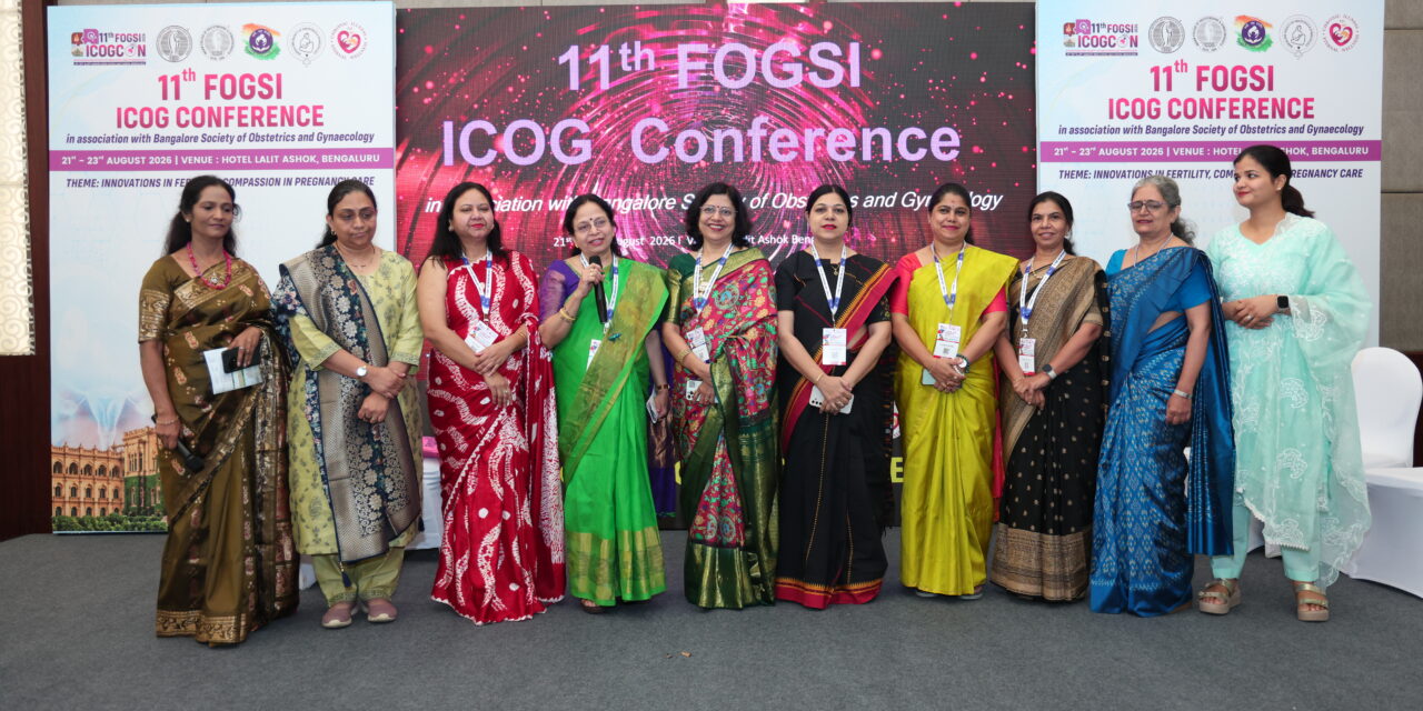 Dr. B. Shilpa Shivanna Represents BGS MCH at the 11th FOGSI–ICOG Annual Conference in Bengaluru