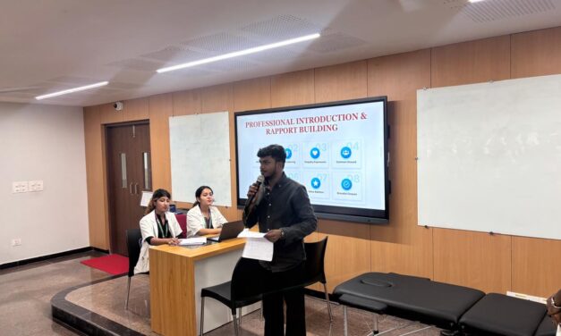 BGS Vijnatham Institute of Physiotherapy Enhances Clinical Communication Through Simulated Role Play Activity