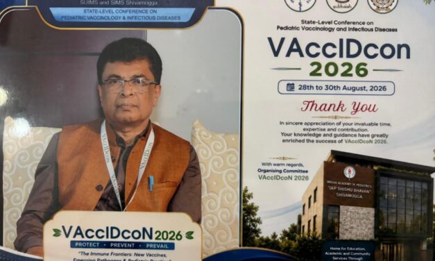 Dr. Ramesh M Contributes to VACCIDCON 2026 State Level Conference on Pediatric Vaccination and Infectious Diseases
