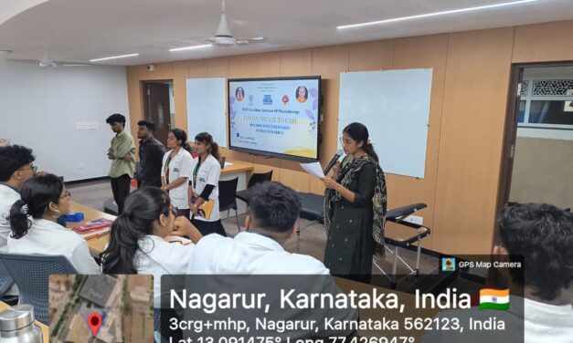 BGS Vijnatham Institute of Physiotherapy Enhances Clinical Communication Through Simulated Role Play Activity
