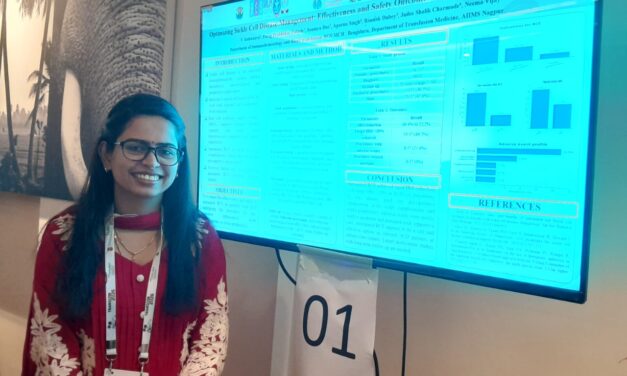 Dr. Aishwarya V from BGS MCH represented the institution at TRANSCON 2026