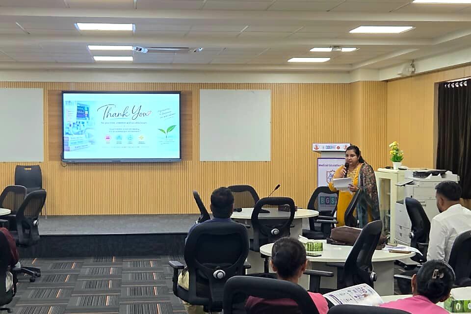 Department of Nutrition and Dietetics Conducts CME on Practical Nutrition Care for Patients During National Nutrition Month 2026 at BGS Medical College Nagaruru