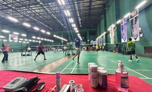 BGS MCH Physiotherapy Team Extends On-Court Support at the 29th Dr. Somanna Memorial Badminton Tournament