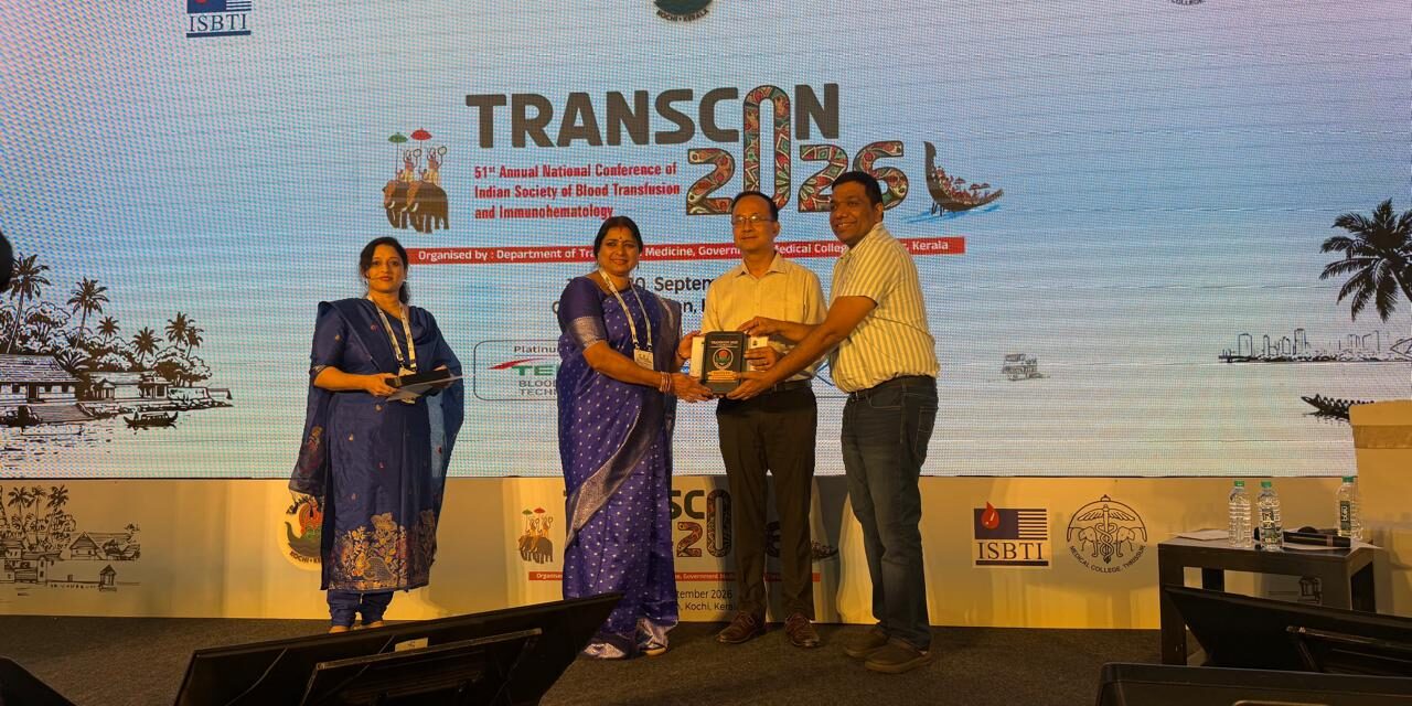 Dr. R. Sreelatha from BGS MCH Represents the Department of IHBT at TRANSCON 2026 in Kochi