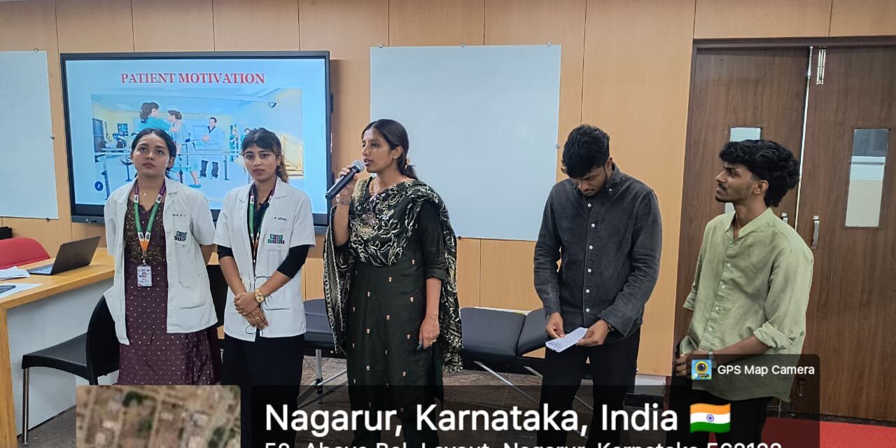 BGS Vijnatham Institute of Physiotherapy Enhances Clinical Communication Through Simulated Role Play Activity