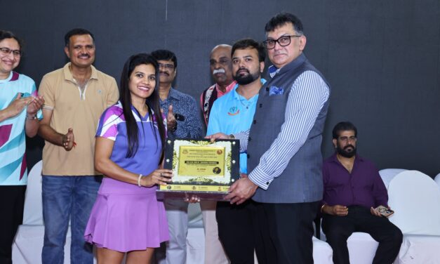 Dr. Jyothi & Dr. Aditi Gaonkar from BGS MCH – Medical Professionals Showcase Athletic Excellence at IMA State-Level Badminton Tournament