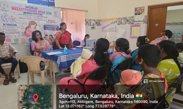 BGS Medical College and Hospital Conducts Breastfeeding Awareness Programme at Abbigere Urban Health Training Centre