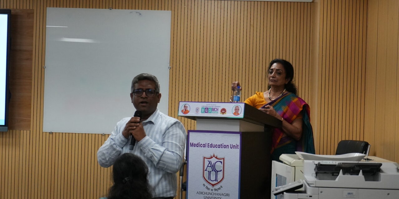 Department of Psychiatry at BGS Medical College Concludes Strategic Workshop on Postvention for World Suicide Prevention Day 2026
