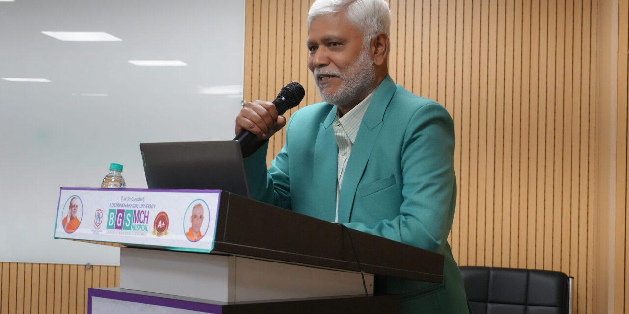 Department of Community Medicine Observes World Rabies Day 2026 with Focus on Rabies Prevention and Control at BGS Medical College and Hospital, Nagaruru