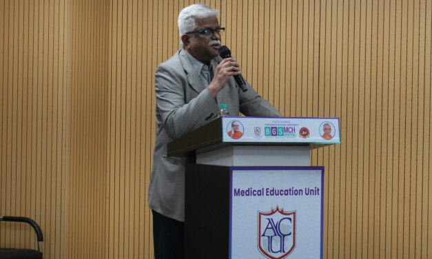 Department of Community Medicine Observes World Rabies Day 2026 with Focus on Rabies Prevention and Control at BGS Medical College and Hospital, Nagaruru