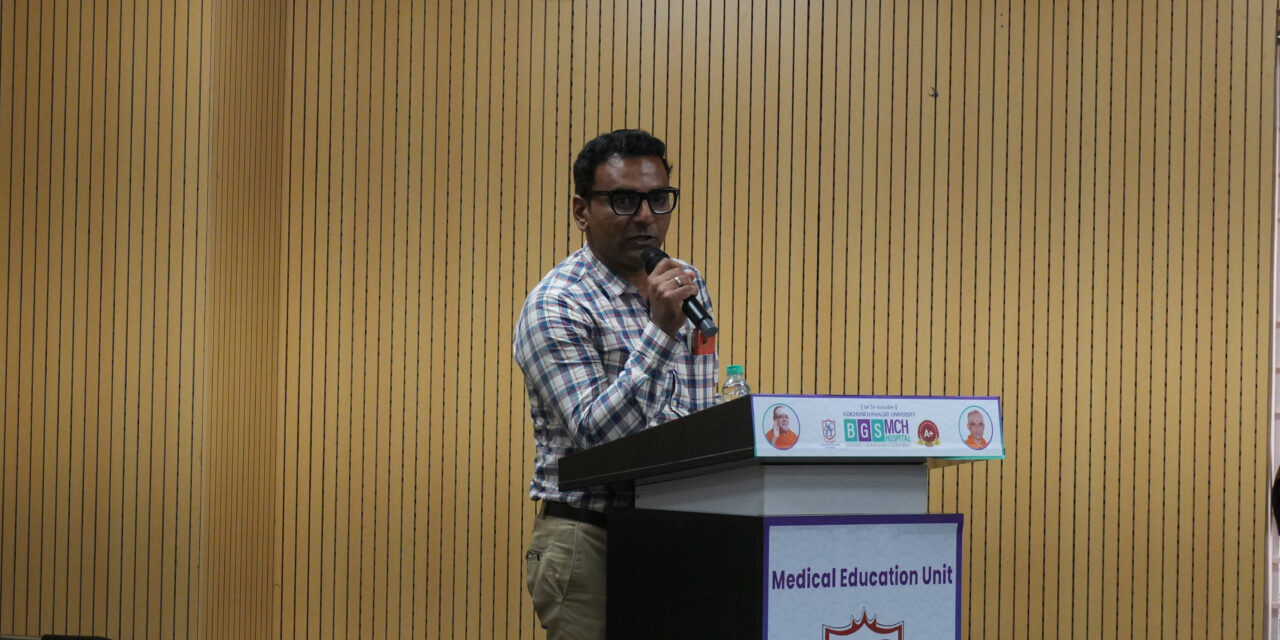 Department of Community Medicine Observes World Rabies Day 2026 with Focus on Rabies Prevention and Control at BGS Medical College and Hospital, Nagaruru