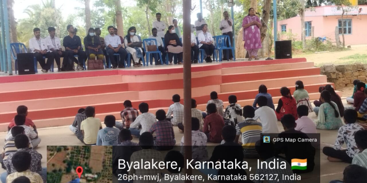 BGS MCH Conducts Health Education and Free Multispecialty Medical Screening Camp at Shree Siddaganga High School