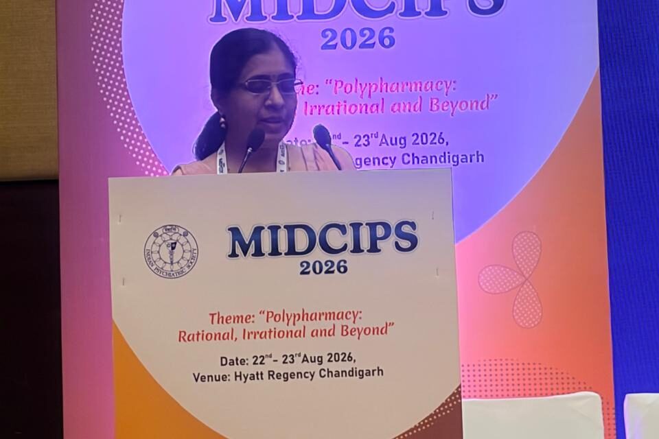 Dr. Veda N. Shetageri Represents BGS MCH at MIDCIPS 2026 and Wins National Psychiatry Debate
