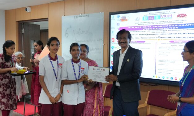 BGS Medical College and Hospital Commemorates Sixth National Pharmacovigilance Week to Enhance Patient Safety