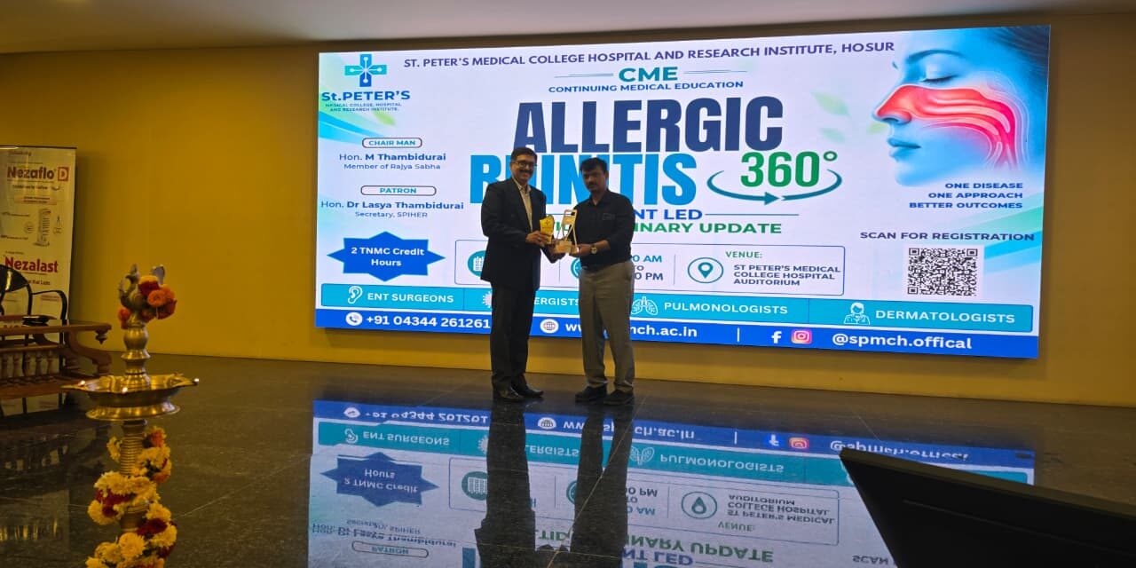 Dr. (Major) Nikhil S. Bhardwaj Represents BGS MCH at Allergic Rhinitis 360 Multidisciplinary ENT Update