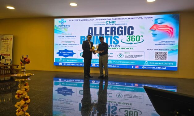 Dr. (Major) Nikhil S. Bhardwaj Represents BGS MCH at Allergic Rhinitis 360 Multidisciplinary ENT Update