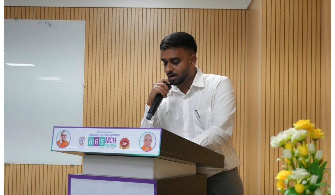 Department of Nutrition and Dietetics Conducts CME on Practical Nutrition Care for Patients During National Nutrition Month 2026 at BGS Medical College Nagaruru