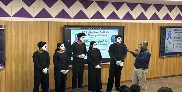 BGS Vijnatham Institute of Nursing Sciences conducted World Suicide Prevention Day 2026