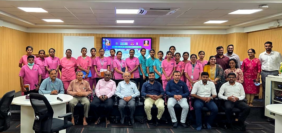 Department of Nutrition and Dietetics Conducts CME on Practical Nutrition Care for Patients During National Nutrition Month 2026 at BGS Medical College Nagaruru