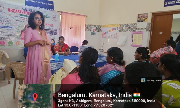 BGS Medical College and Hospital Conducts Breastfeeding Awareness Programme at Abbigere Urban Health Training Centre