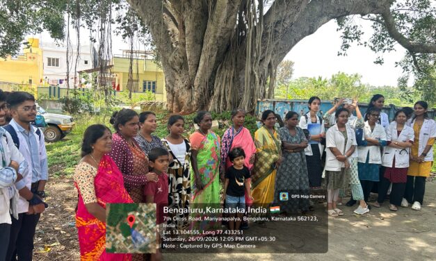 BGS Medical College & Hospital Organizes Community Awareness Programme on Water and Energy Conservation