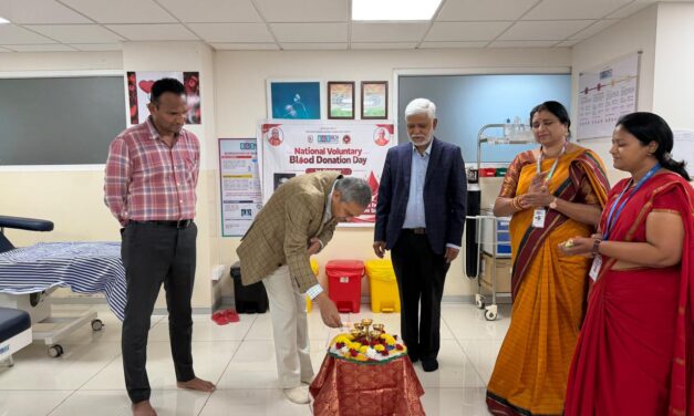 Celebration of the 52nd National Voluntary Blood Donation Day – Awareness Programme and Voluntary Blood Donation Drive at BGS Medical College and Hospital, Nagaruru