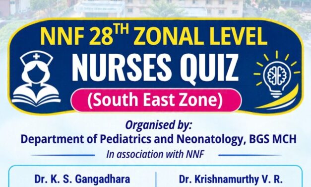 BGS Medical College and Hospital Hosts 28th National Neonatology Forum South East Zone Nurses Quiz