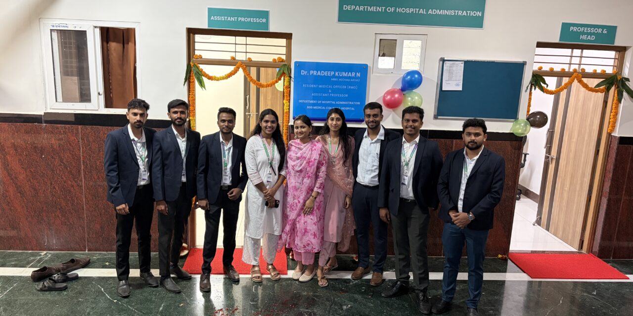 BGS Medical College & Hospital Inaugurates Department of Hospital Administration