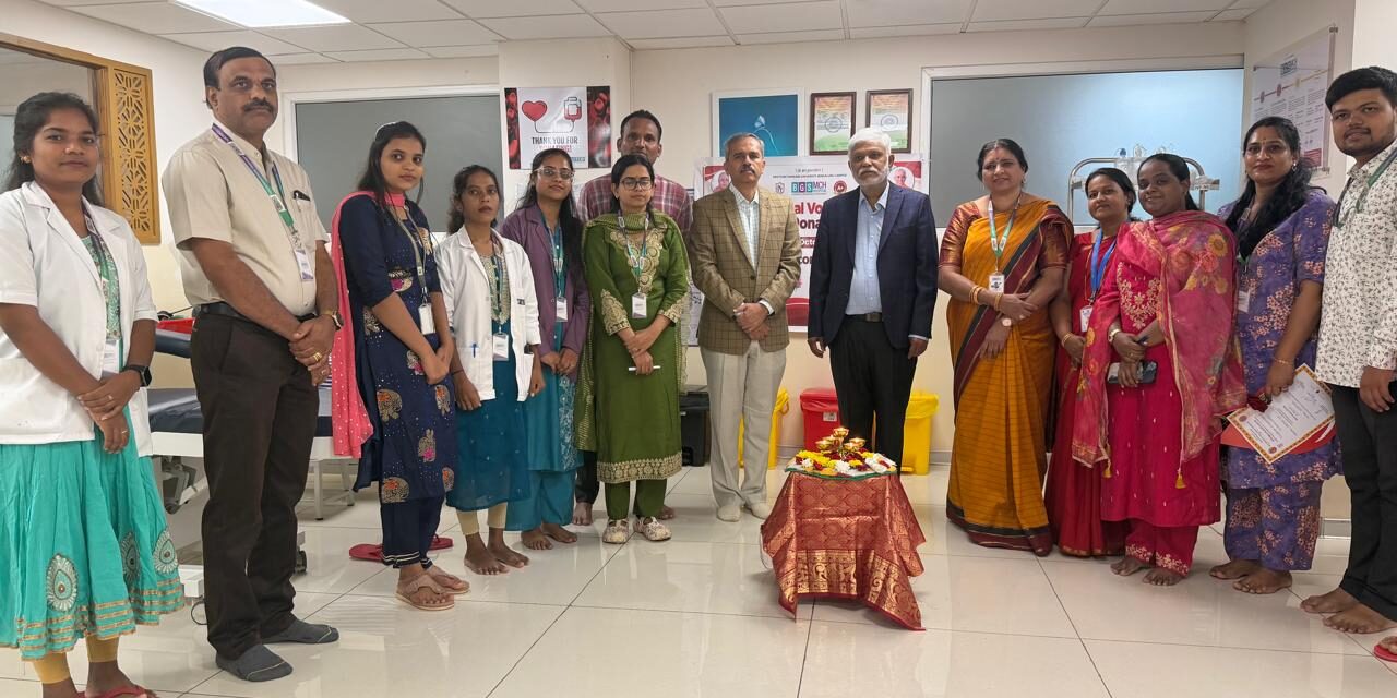 Celebration of the 52nd National Voluntary Blood Donation Day – Awareness Programme and Voluntary Blood Donation Drive at BGS Medical College and Hospital, Nagaruru