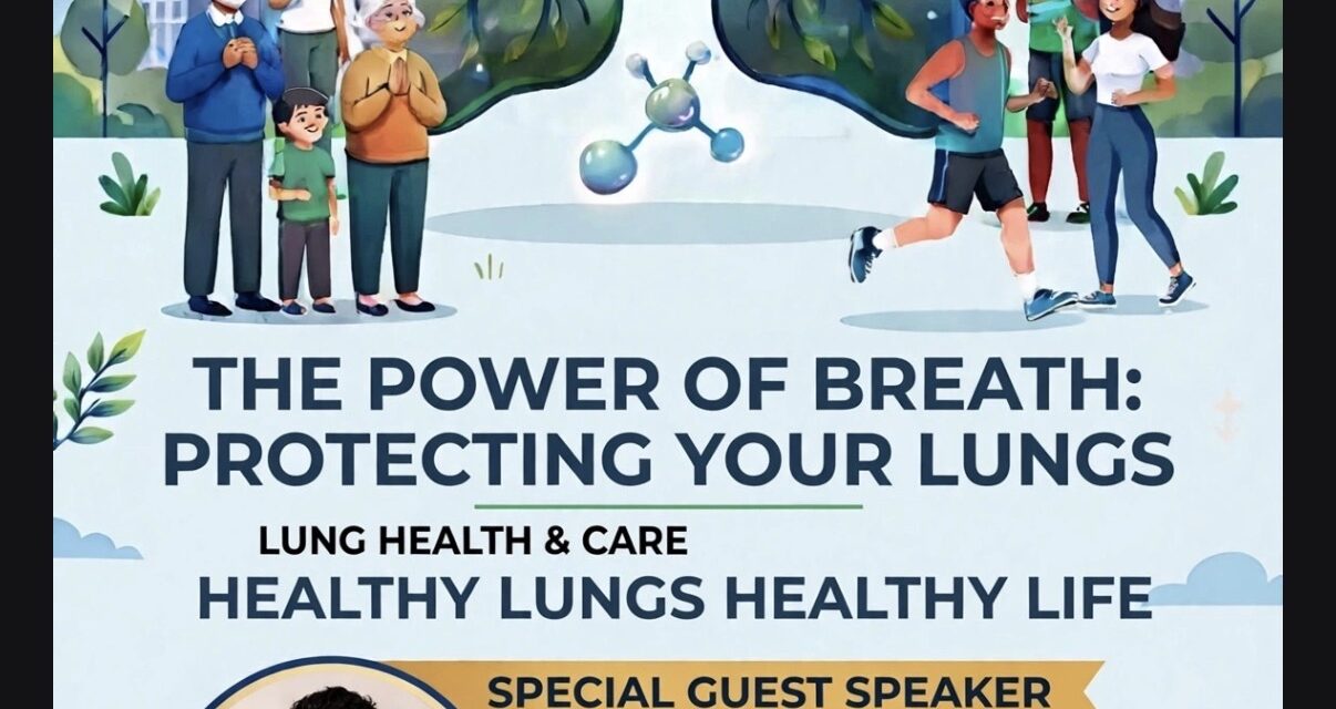 Dr. Ruthwik B. S. Participates in World Lung Day 2026 – “The Power of Breath: Protecting Your Lungs”