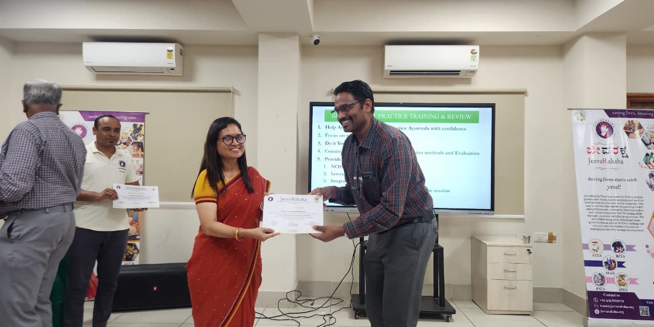 Jeevaraksha Foundation Pioneers India’s First Ayurveda Emergency Care and Life Support Training Program