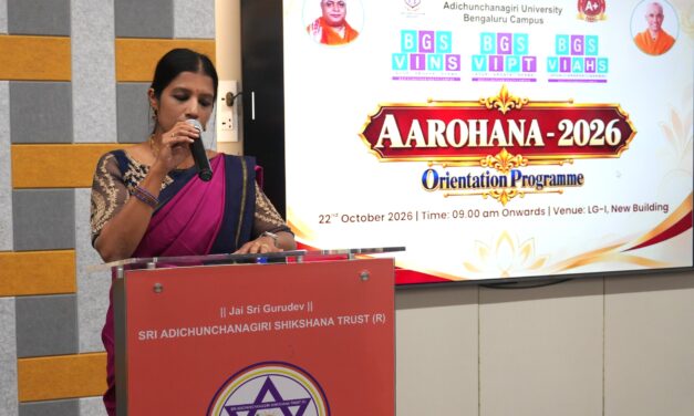 Aarohana 3 – Orientation Programme and Inauguration Ceremony for the First-Year BGS Vijnatham Institute of Physiotherapy Batch (2026–27)