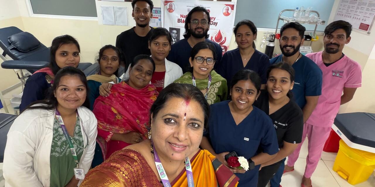 Celebration of the 52nd National Voluntary Blood Donation Day – Awareness Programme and Voluntary Blood Donation Drive at BGS Medical College and Hospital, Nagaruru
