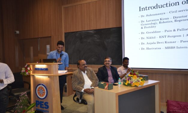 Dr. (Major) Nikhil S. Bhardwaj Participates in PESUIMSR Expert Panel on Alternative Career Pathways for Medical Professionals