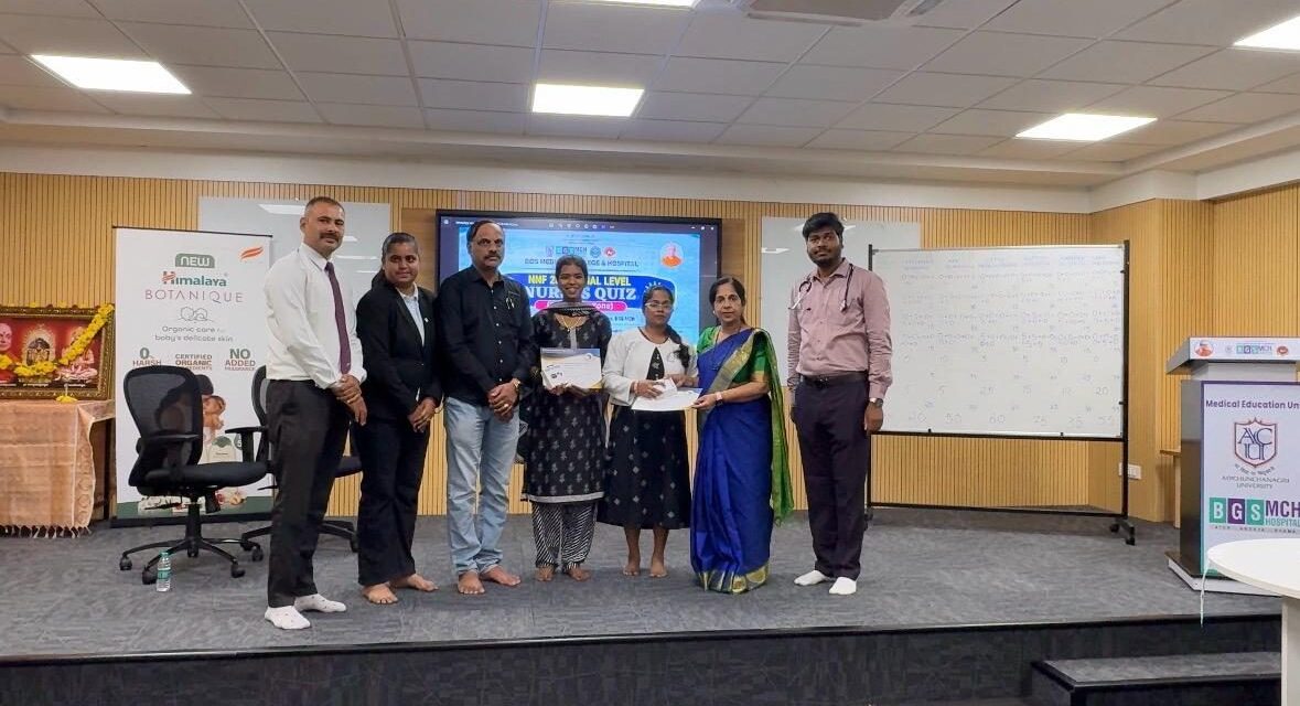 BGS Medical College and Hospital Hosts 28th National Neonatology Forum South East Zone Nurses Quiz