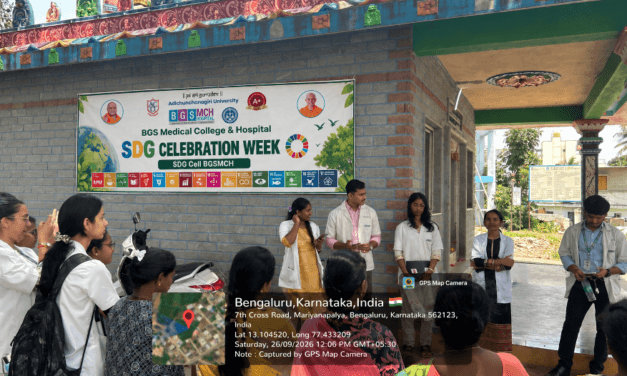 BGS Medical College & Hospital Organizes Community Awareness Programme on Water and Energy Conservation