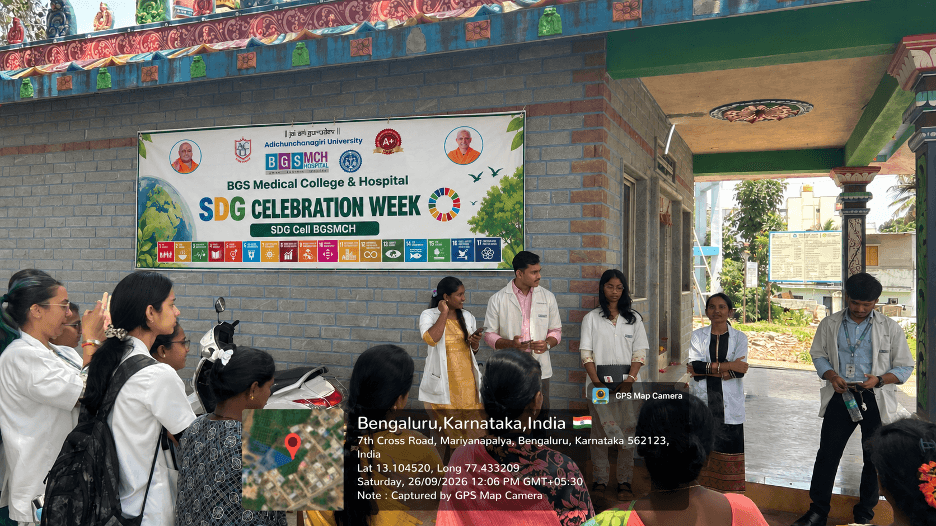 BGS Medical College & Hospital Organizes Community Awareness Programme on Water and Energy Conservation