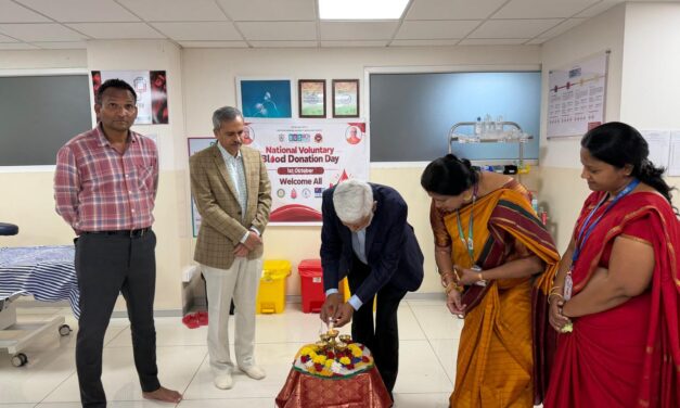 Celebration of the 52nd National Voluntary Blood Donation Day – Awareness Programme and Voluntary Blood Donation Drive at BGS Medical College and Hospital, Nagaruru